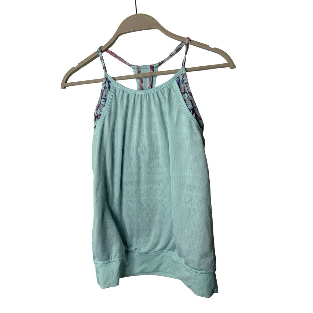Ivivva by Lululemon Double Dutch Tank Top Girls Youth Size 12 athletic